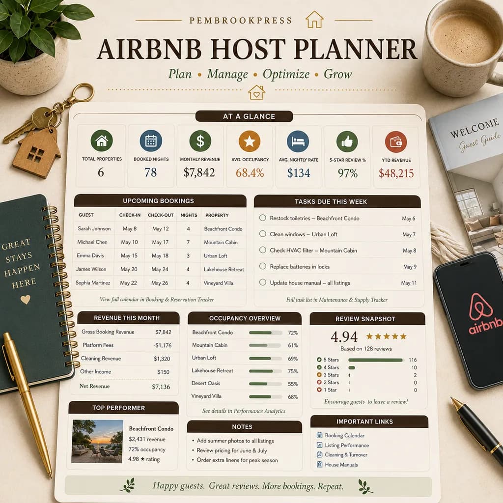 Airbnb CoHost Property Manager