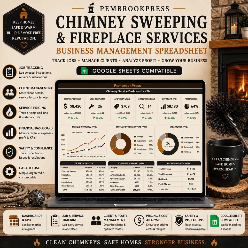 Chimney Sweep Fireplace Service