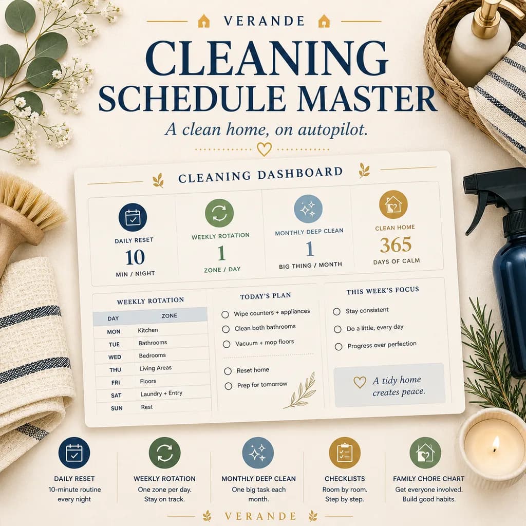 Cleaning Schedule