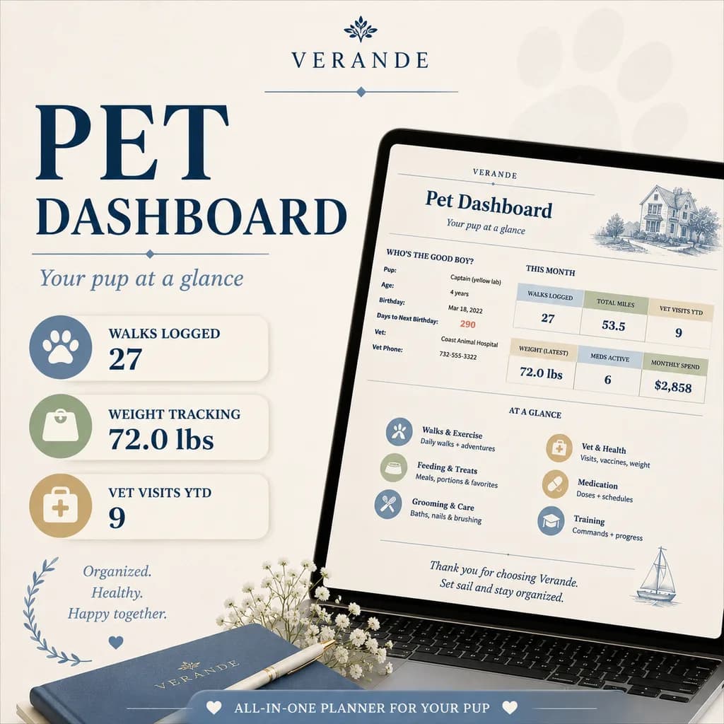 Dog Mom Planner