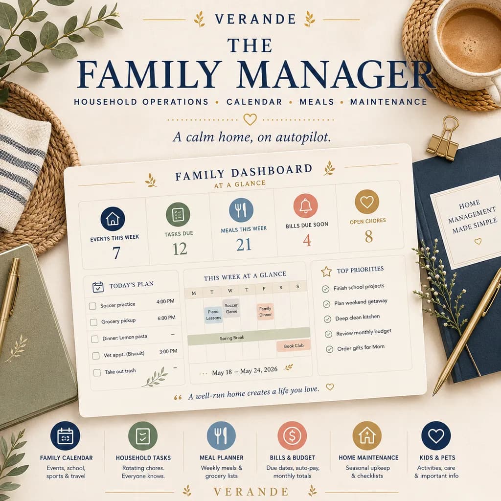 Family Manager Household Operations