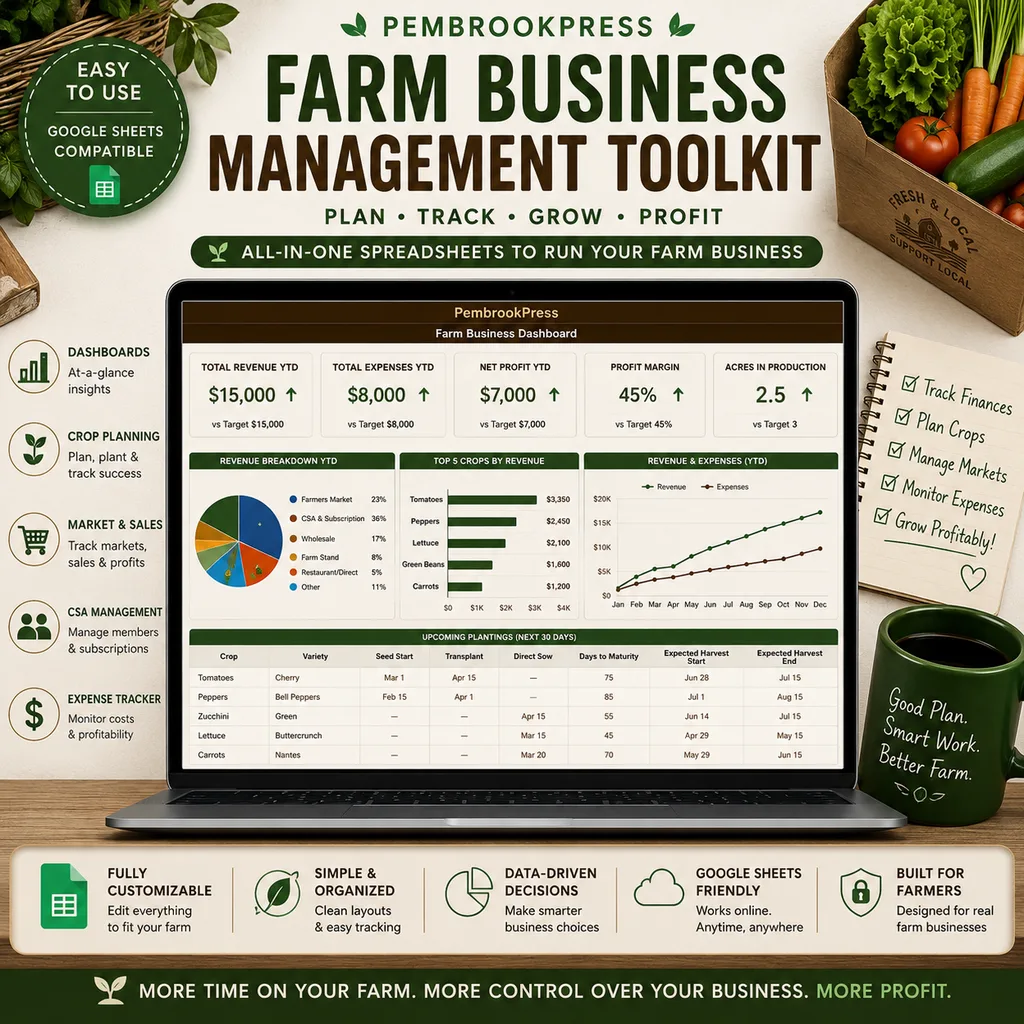 Farm Market Garden Business