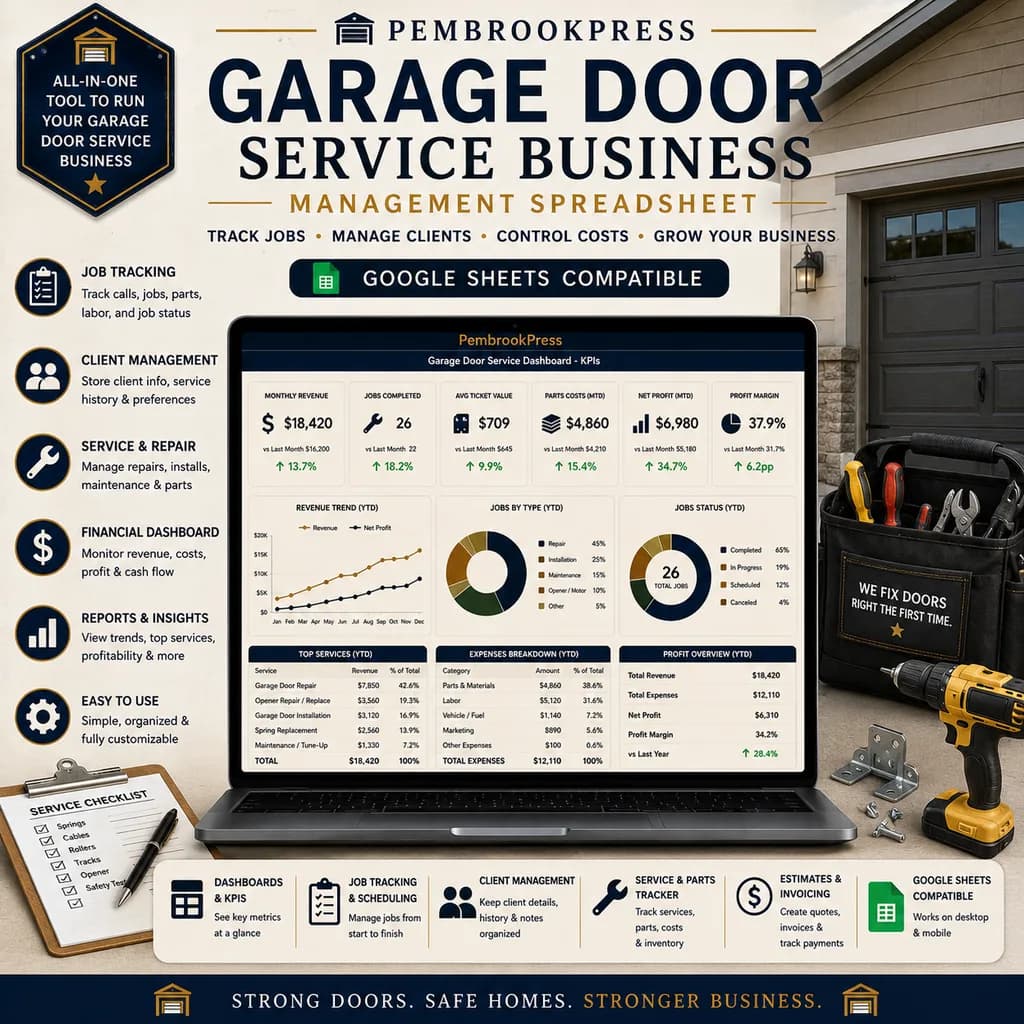 Garage Door Service Business
