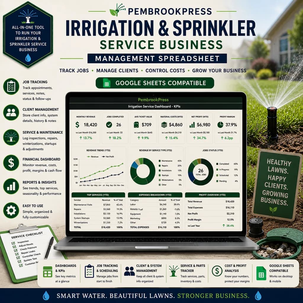 Irrigation Sprinkler Service
