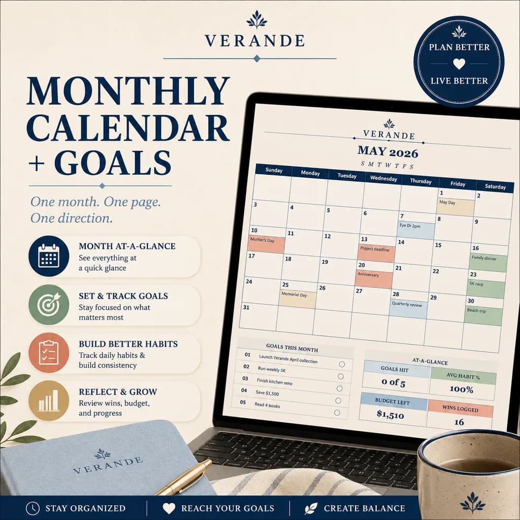 Monthly Calendar