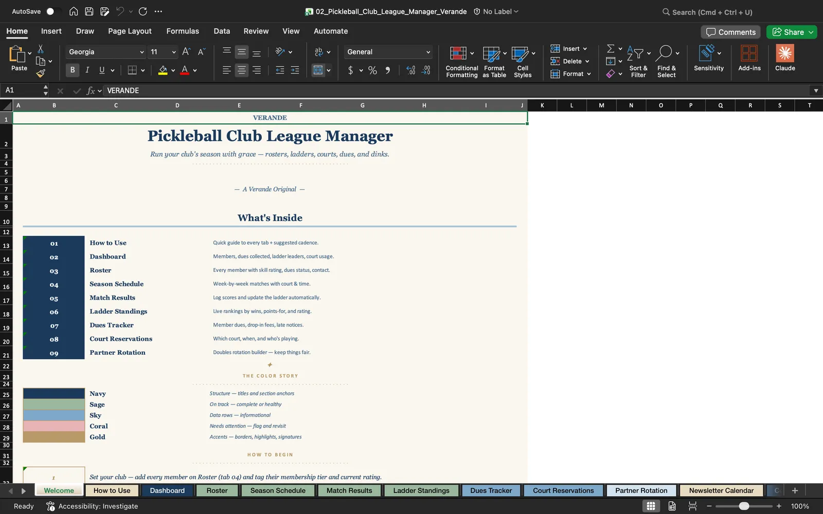 Pickleball Club, Welcome