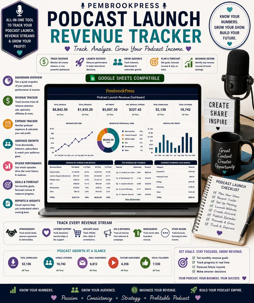 Podcast Launch Revenue Toolkit