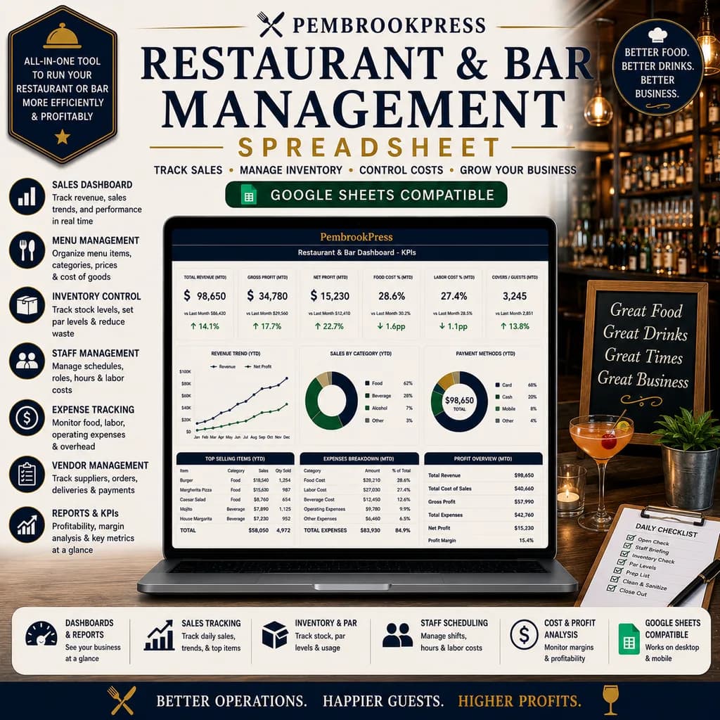Restaurant Bar Management