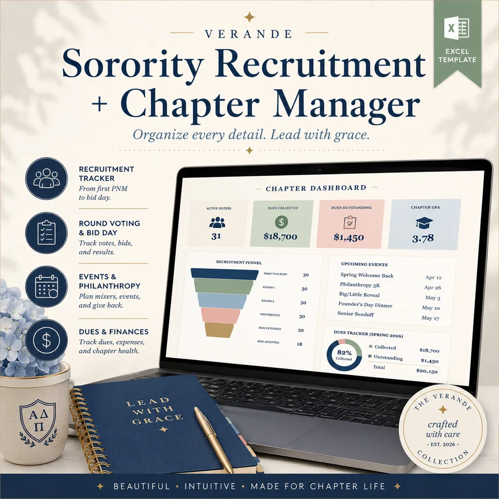 Sorority Planner