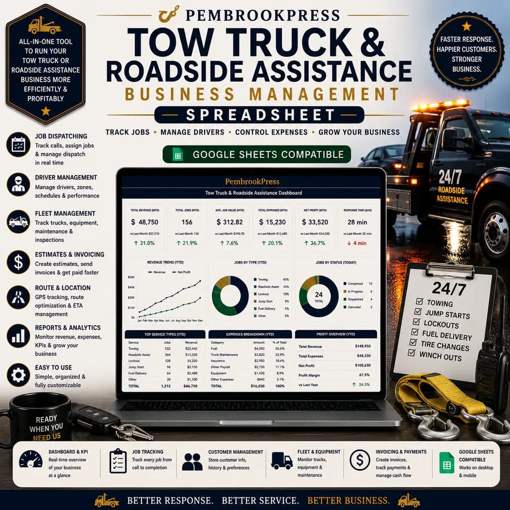 Tow Truck Roadside Assistance