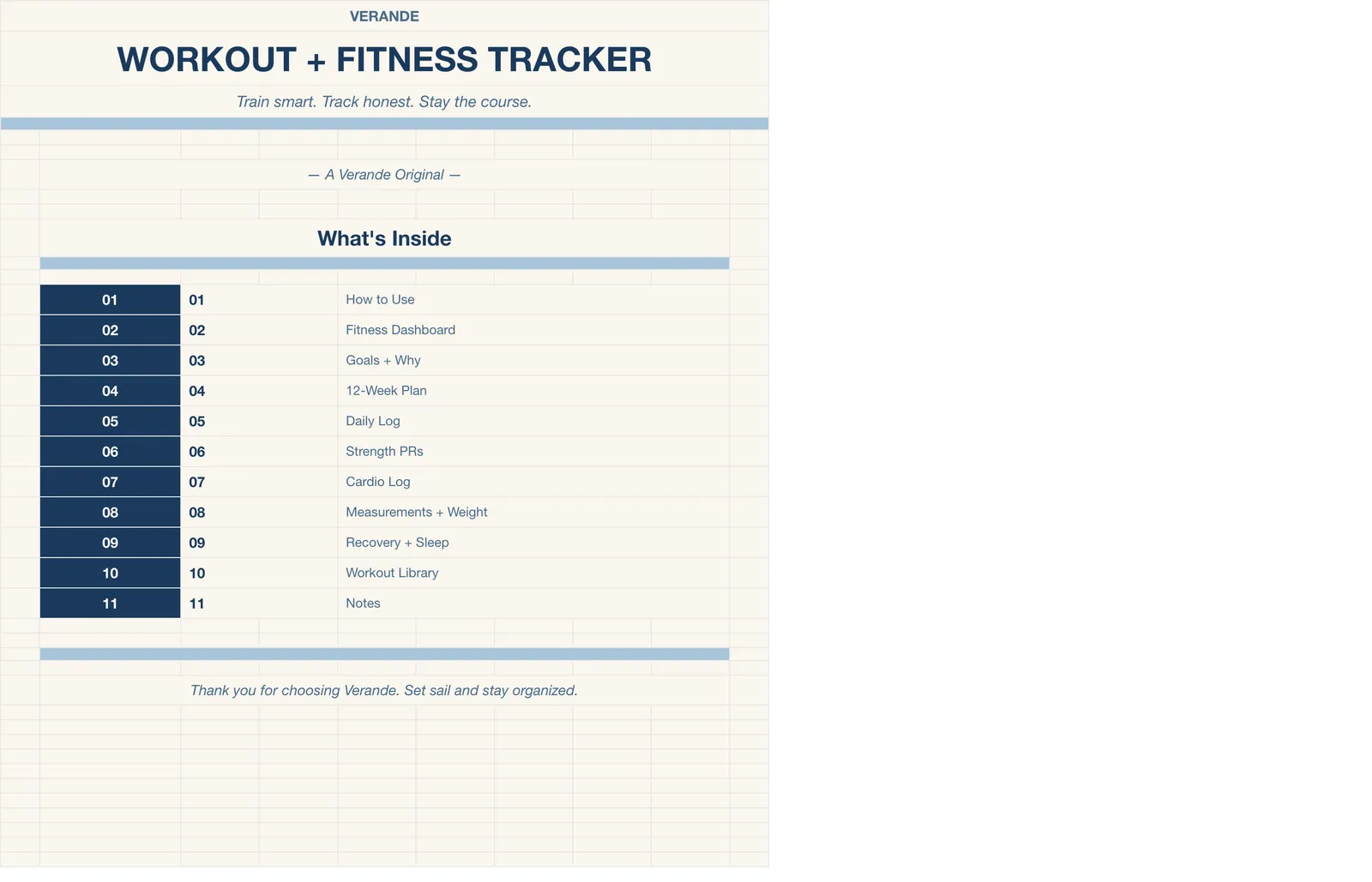 Workout Fitness Tracker, Welcome